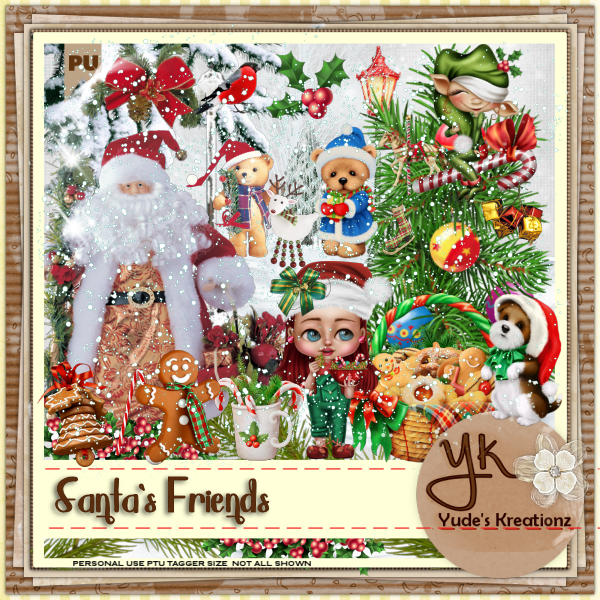 Santa's Friends - Click Image to Close